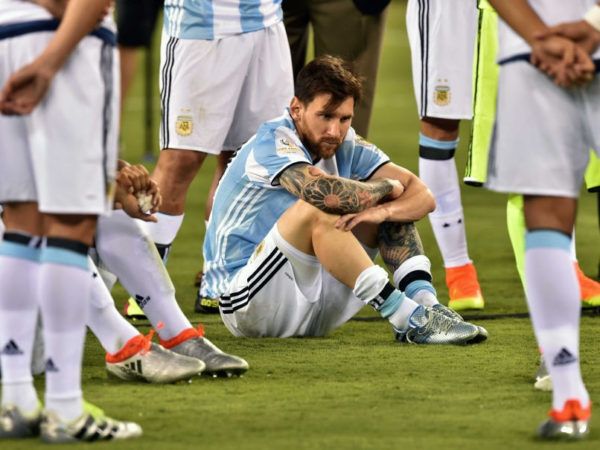 Lionel Messi at the World Cup in Russia 2018