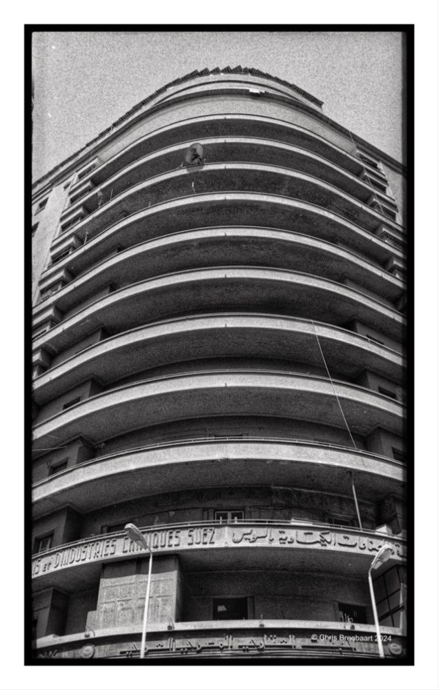 Cairo 2002: Vintage Balcony Scene Captured on Kodak TriX | B4 Retouch Series