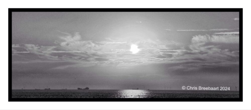 Stunning Black and White Sunsets in Katwijk (Give a Little Bit)