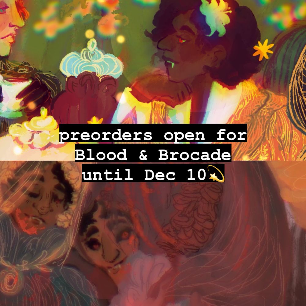 two illustrations , first is of claudia and Madeline, the second is of two versions of claudia in Victorian wear 