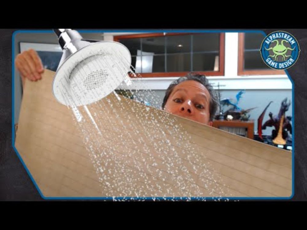 Shower With Your Battlemat?