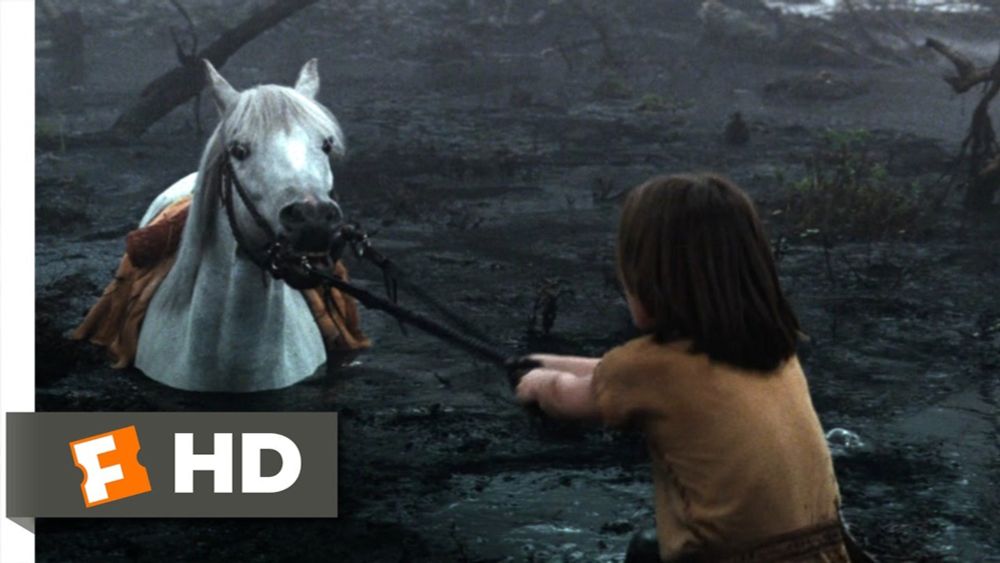 The Neverending Story (2/10) Movie CLIP - Artax and the Swamp of Sadness (1984) HD