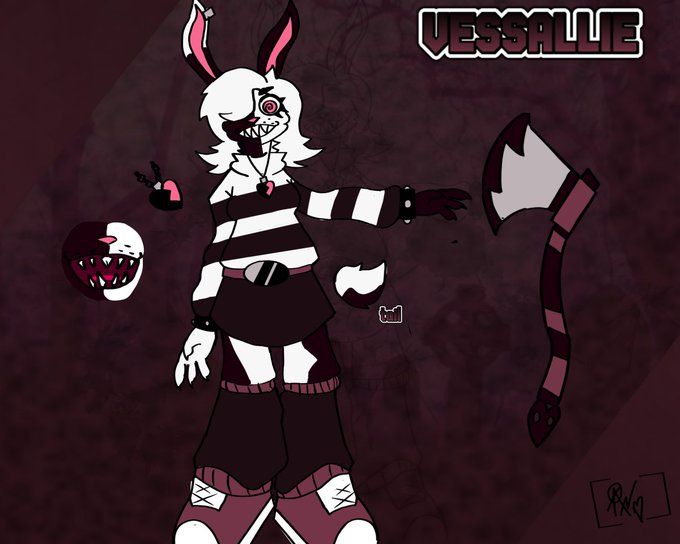 "Allie is a gothy, wannabe graffiti artist and b-girl, living in the town of Cemetery Hills, in the larger city of New Acropolis, with a strong distaste for authority. She's the unwilling vessel of an ancient, supposedly nameless spirit."
