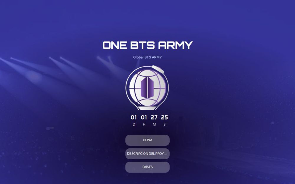 ONE BTS ARMY (ESP)