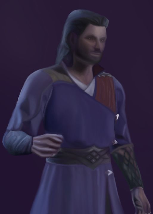 A painting of Gale of Water Waterdeep from bg3