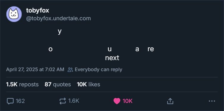                y                                     

               o                u           a  re                                                next      