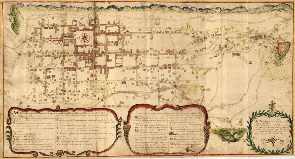 1024-Plano-de-la-ciudad-de-Monterrey-1791-scaled