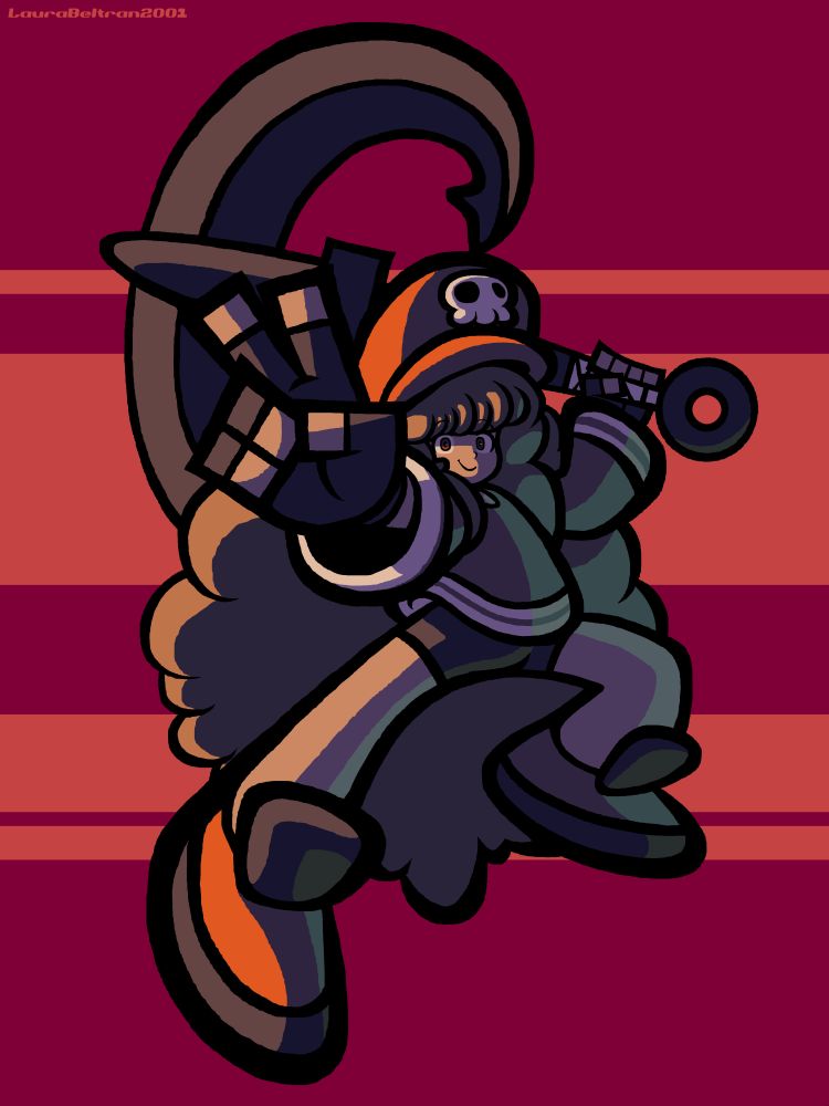 May from Guilty Gear Strive with hair fluffier than usual

This was part of an art trade back in February. I still like this piece a lot