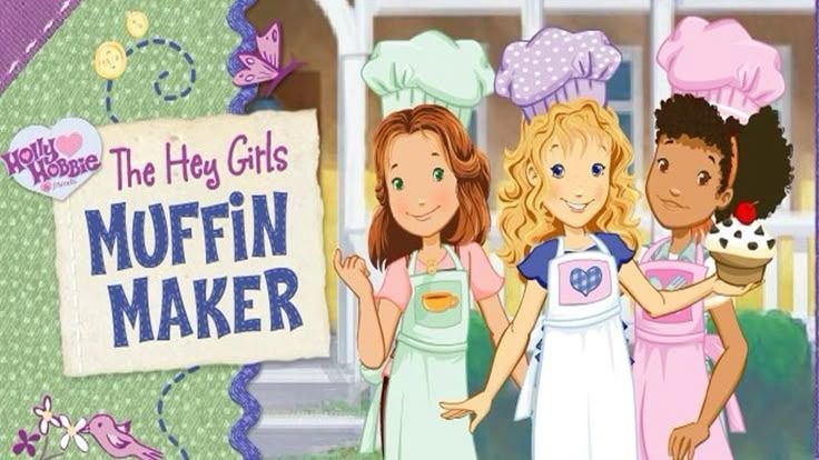 Holly Hobbie - The Hey Girls: Muffin Maker PC Game starting screen