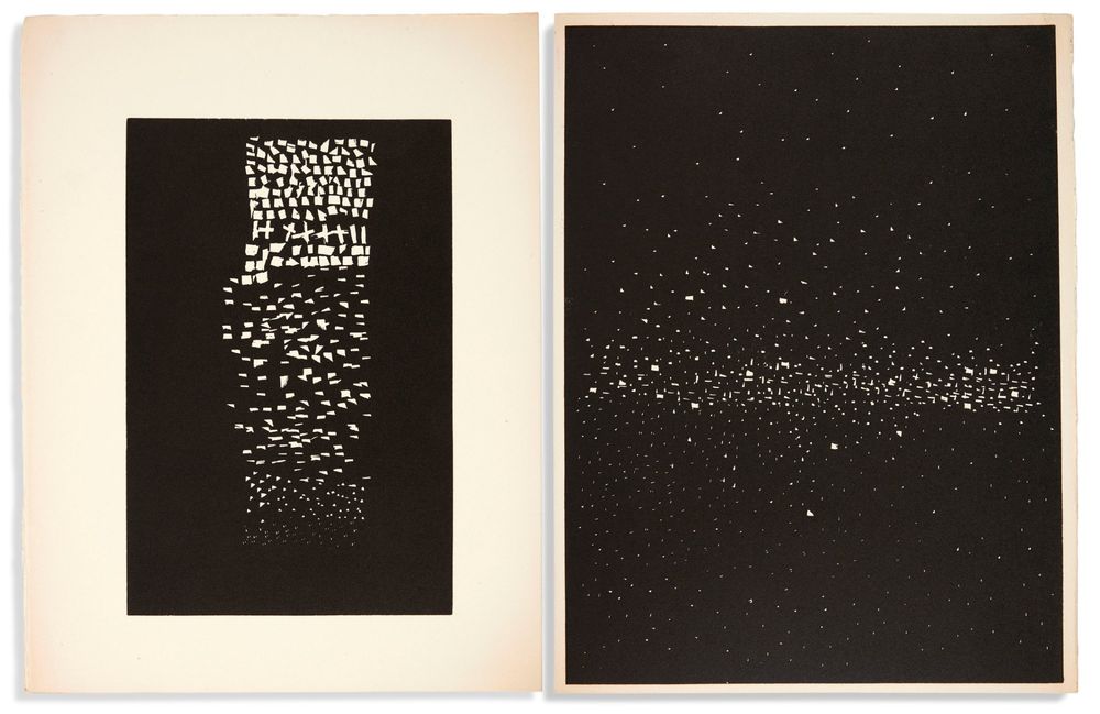 woodcuts by Nicolas de Staël for a collaboration with the poet René Char 