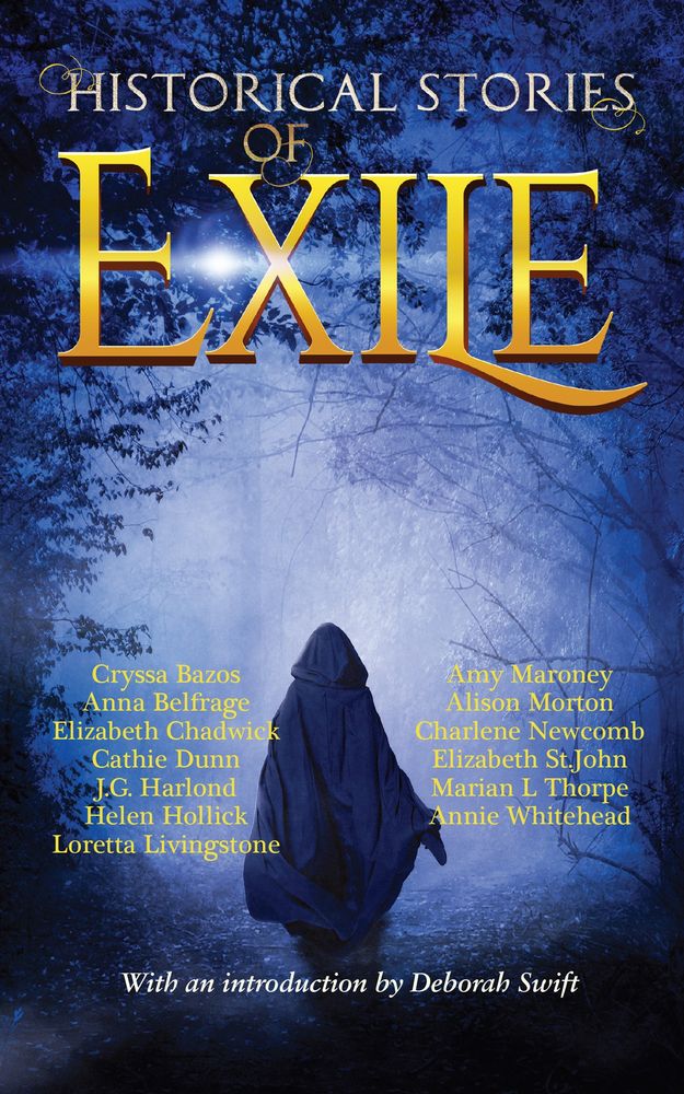 Book cover for anthology Exile.