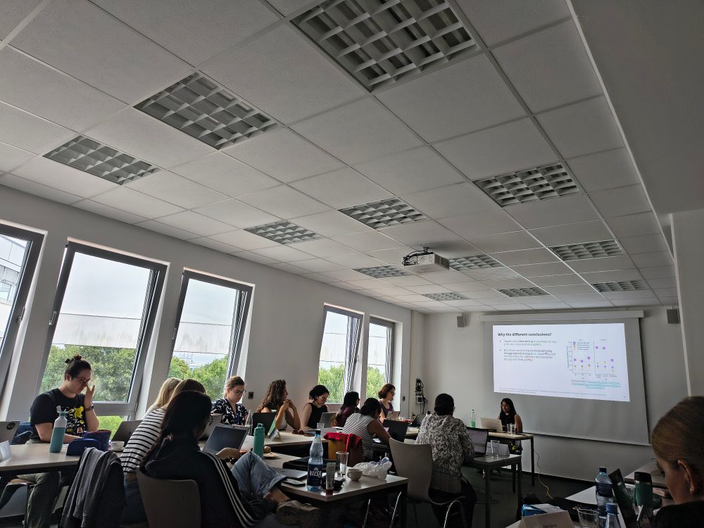 Classroom full of participants