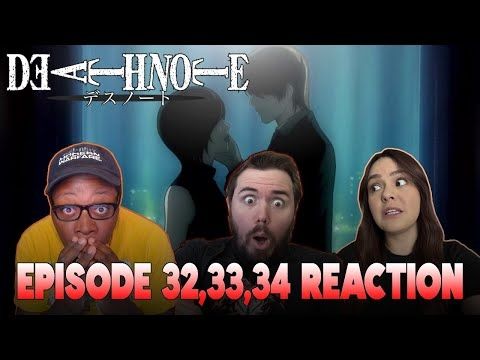 PUTTING TOGETHER THE PUZZLE! Death Note Episodes 32, 33, 34 REACTION!