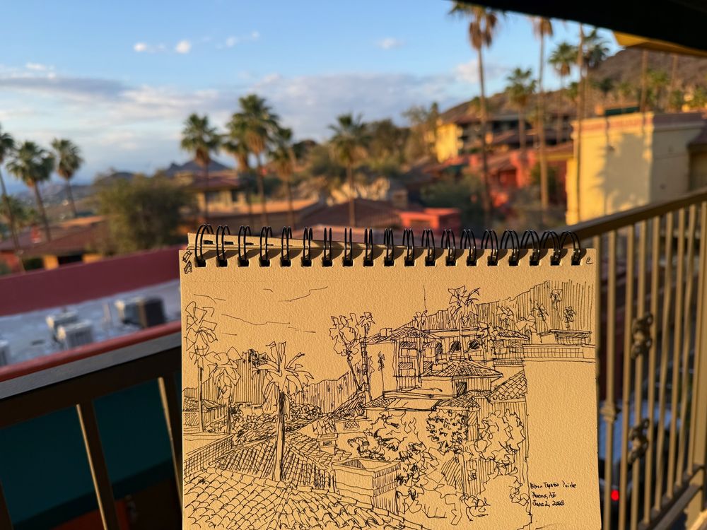 View from the balcony