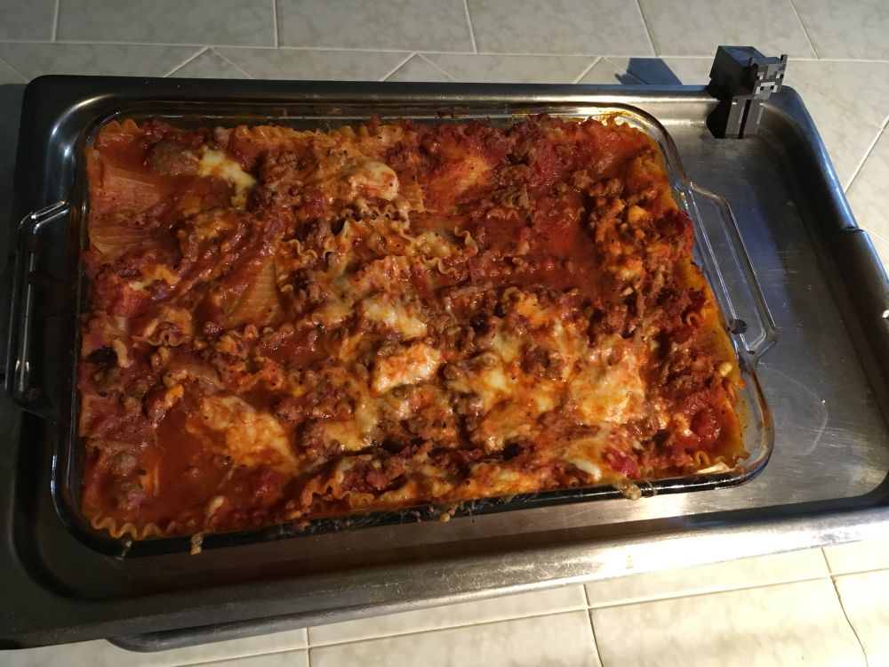 it’s lasagna