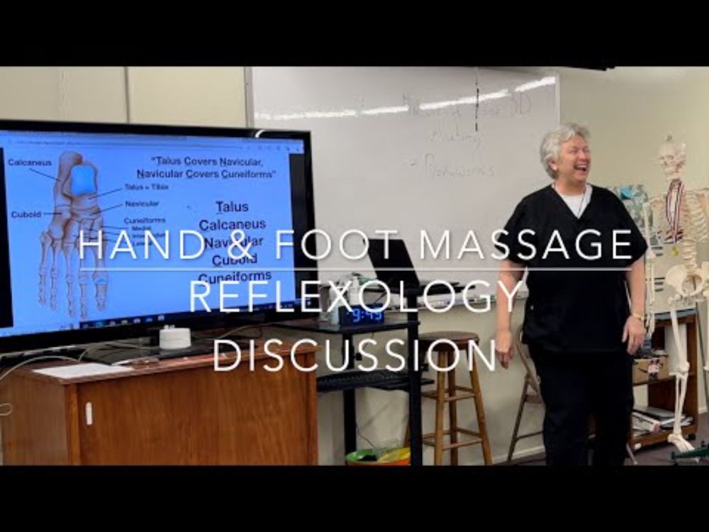 Hand & Foot Massage : Reflexology Discussion   HD 1080p