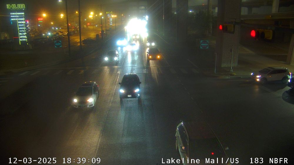 screenshot from a traffic camera nearby