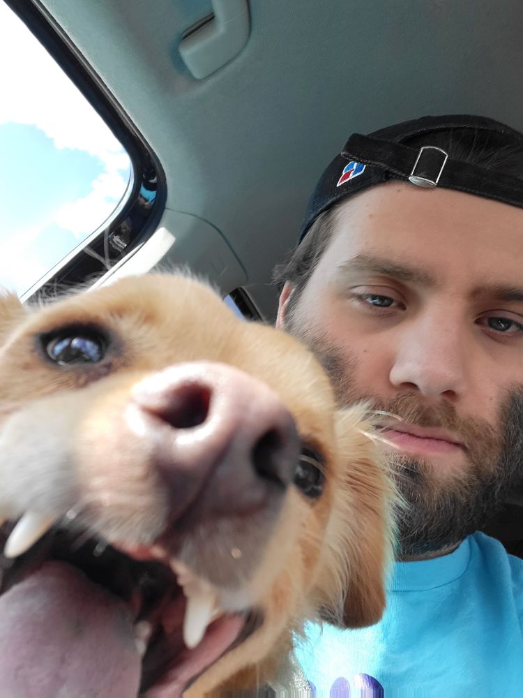 Me and Cornelius (chihuahua mix)