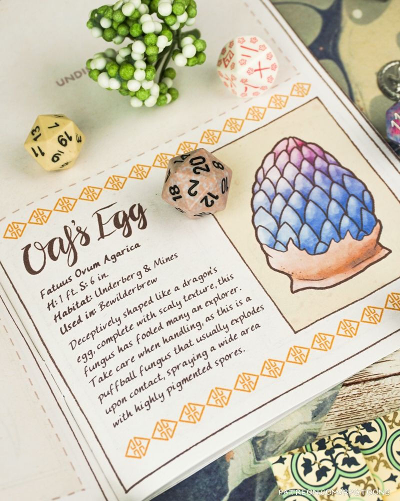 A photograph of an oaf's egg; an exploding mushroom