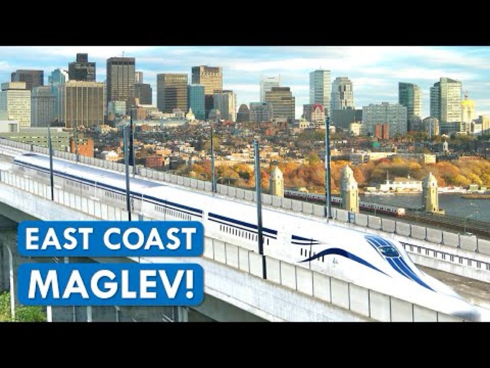 A DC to Boston Maglev Would Be Awesome (and you know it)