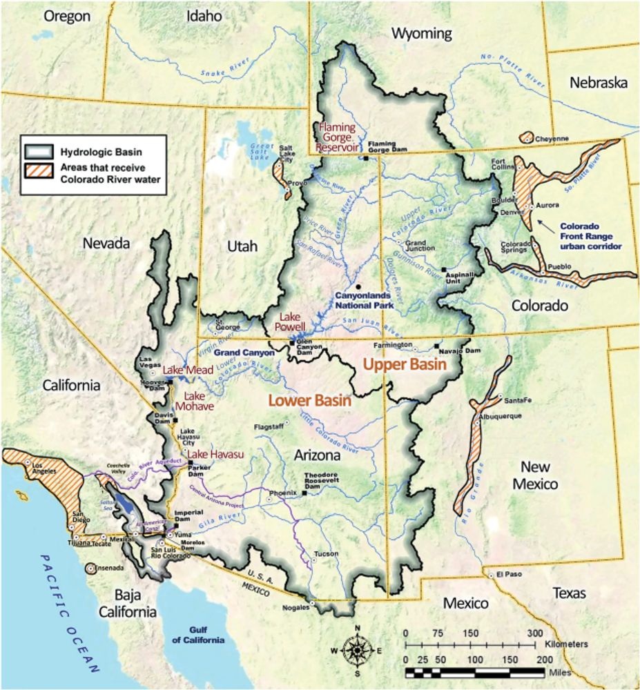 New water accounting reveals why the Colorado River no longer reaches the sea - Communications Earth & Environment