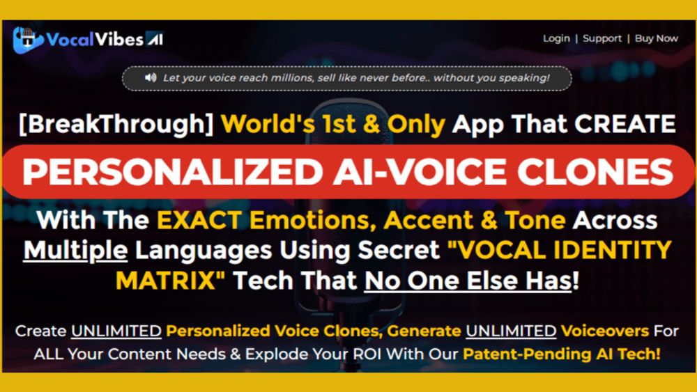 Vocal Vibes AI Review: Best AI Voice Cloning Software!2024