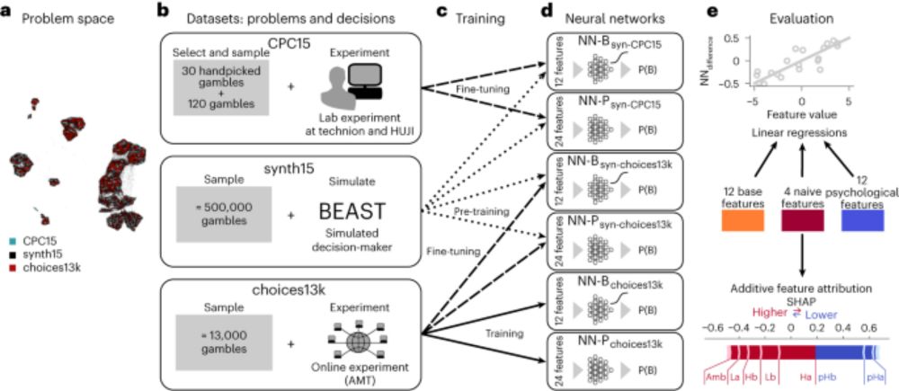 Modelling dataset bias in machine-learned theories of economic decision-making - Nature Human Behavi...