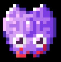16x16 alien brain pixel art by Sosadillatron