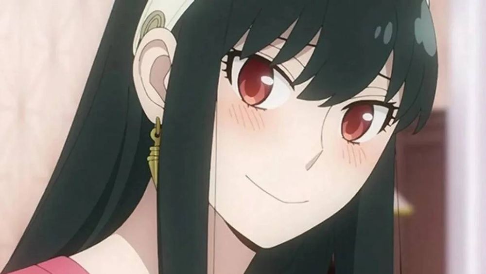 Yor forger from spy x family anime 