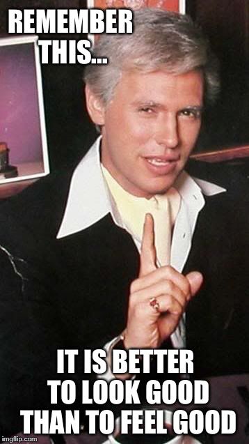 Billy Crystal “it so better to look good than to feel good” as Fernando Lamas.