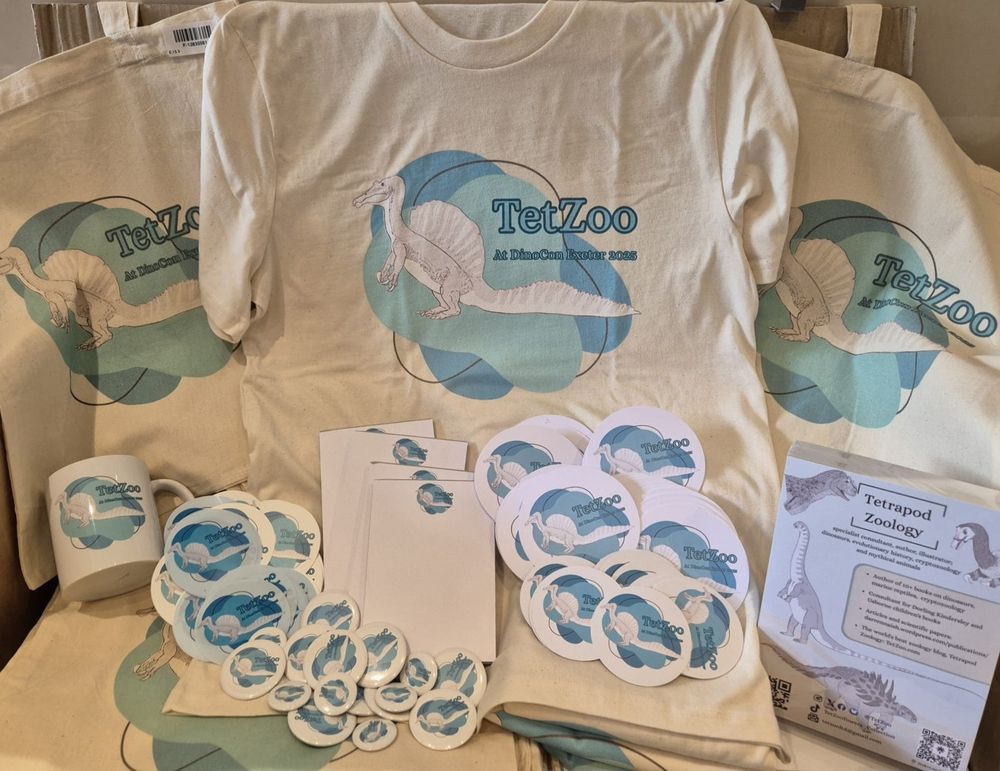TetZoo badges, t-shirts and more.