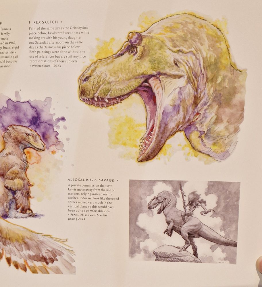 Page from within, showing art and captions.