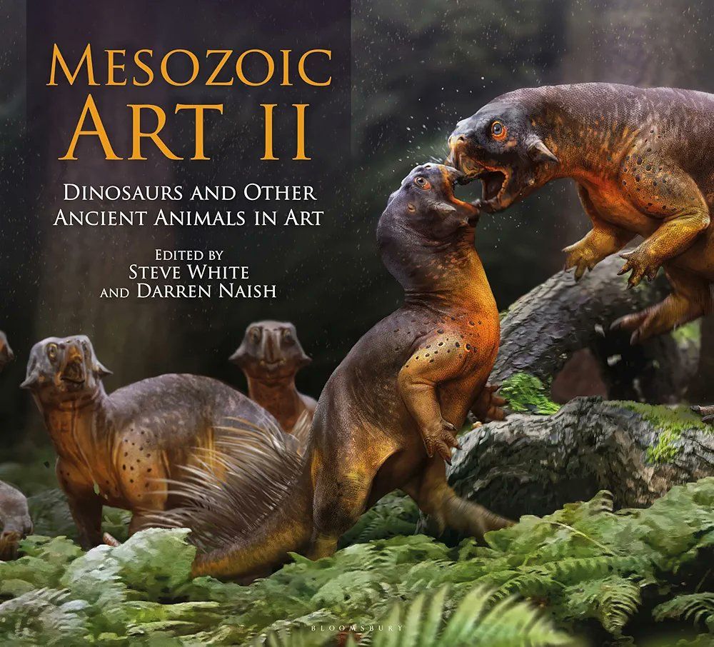 cover of Mesozoic Art II, a big book