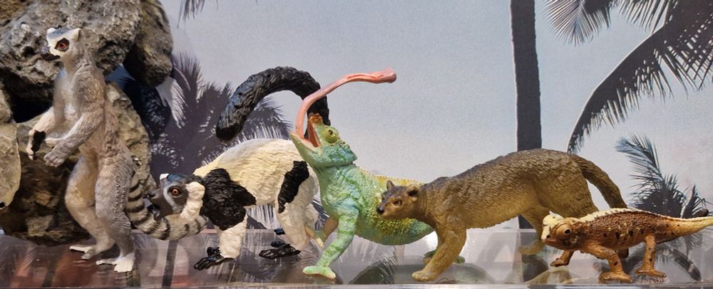 Selection of animal figures. 