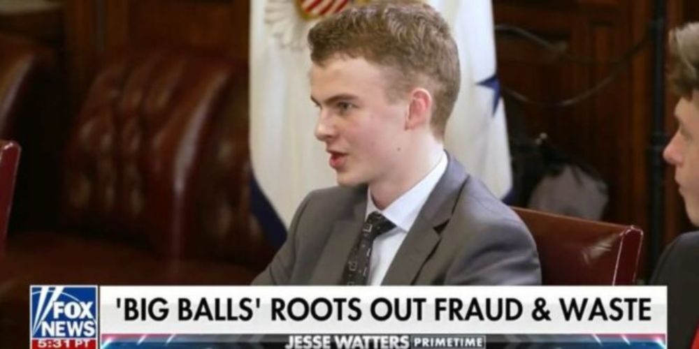 Politico reports: A 19-year-old man known as “Big Balls” who played a key role in the DOGE initiative to shrink the size of government was assaulted over the weekend in Washington, according to city p...