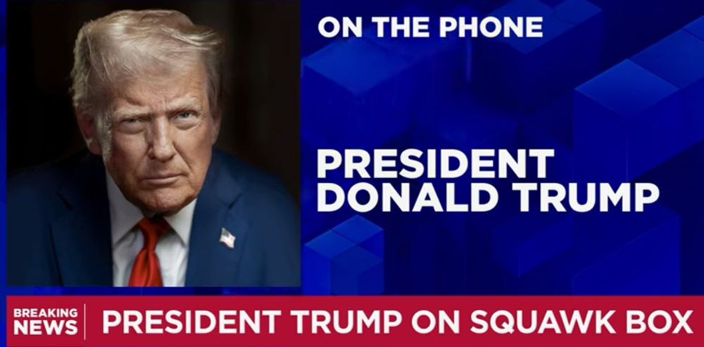 “They brought down their tariffs, so they paid $600 billion and because of that, I reduced their tariffs from 30% down to 15%. They gave me $600 billion and that’s a gift. They gave us $600 billion th...