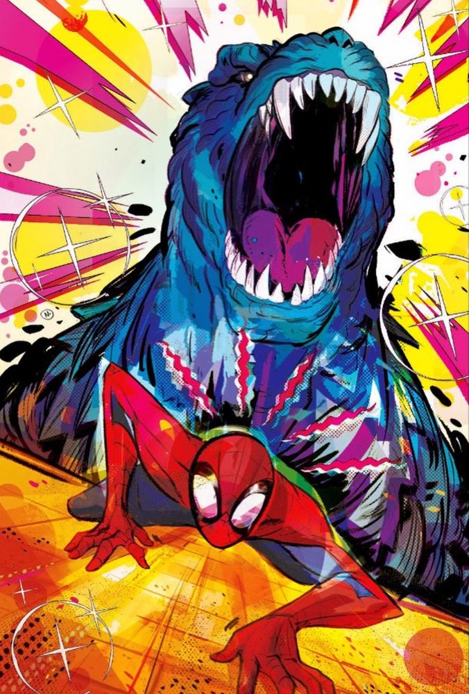 Spider-Man and Godzilla