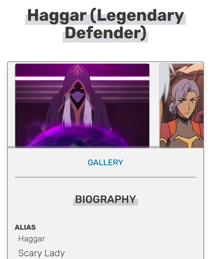 Haggar from Voltron