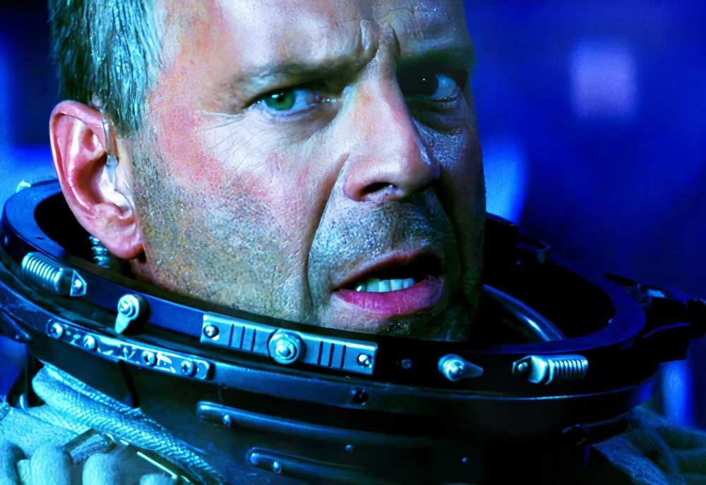 Bruce Willis in Armageddon