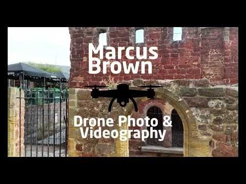 The magestic Exeter Cathedral & the beautiful City of Exeter from the air