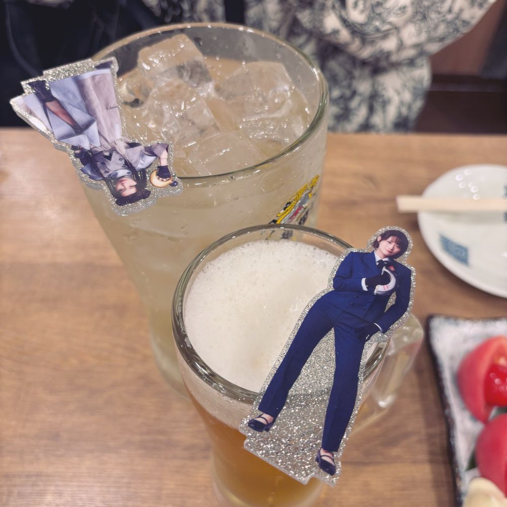 奥がそらさんのメガハイボール