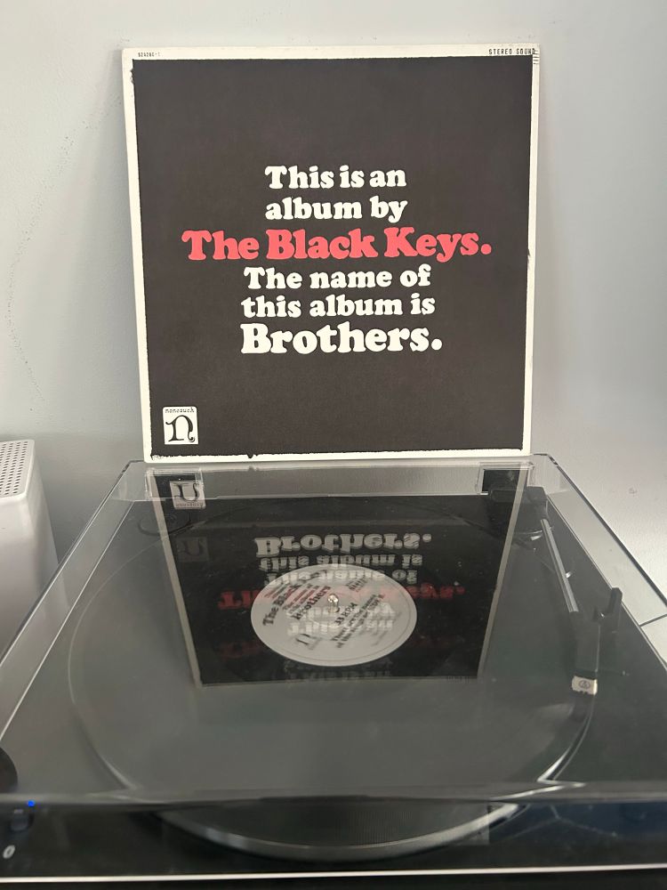 This is an album by The Black Keys. The name of this album is Brothers. 