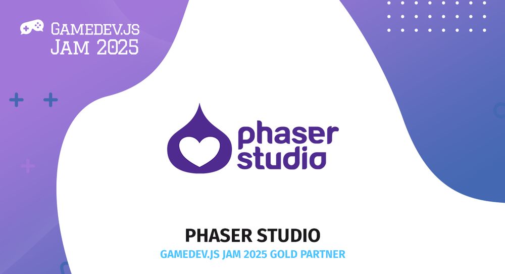 Gamedev.js Jam 2025 Partner: Phaser Studio