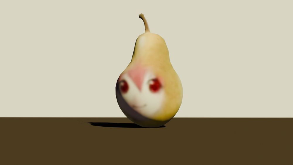 Pearto 3d I made in blender