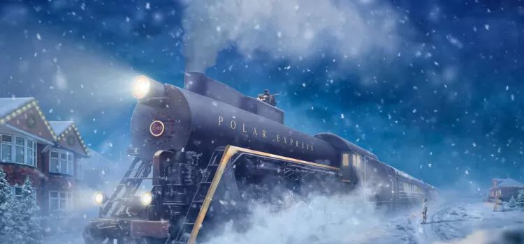Zu sehen ist der cozy Polar Express