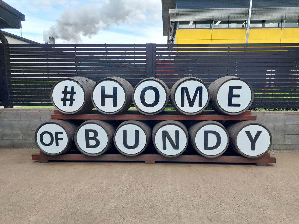 Home of Bundy sign. 