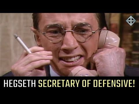 💦Secretary of Defensive! Baby Pete Hegseth rage tantrums at press on Trump's total Iran failure!💥