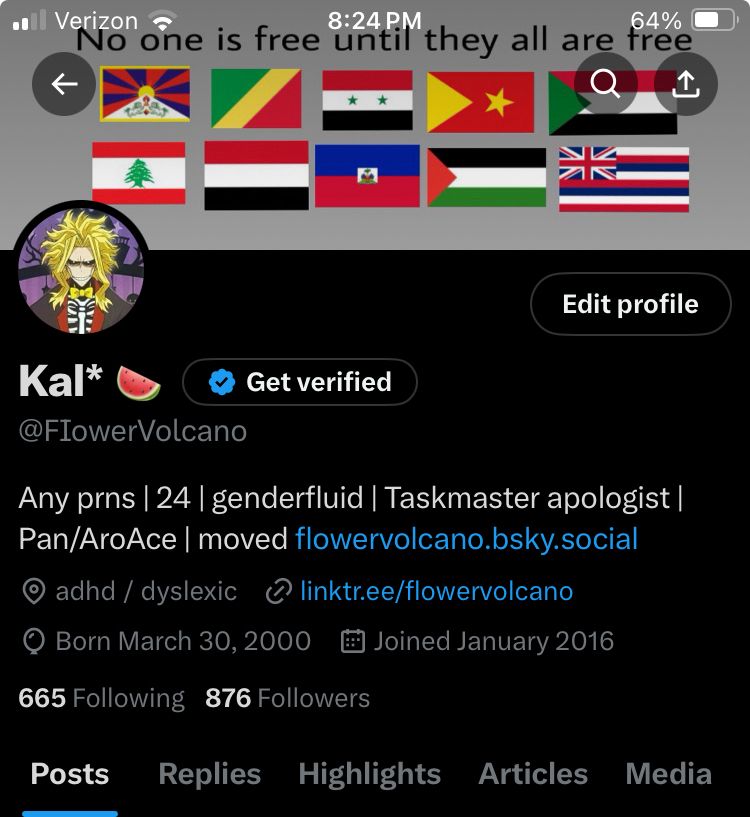 Screen shot of my Twitter profile to help my old followers and friends follow me on this new account 