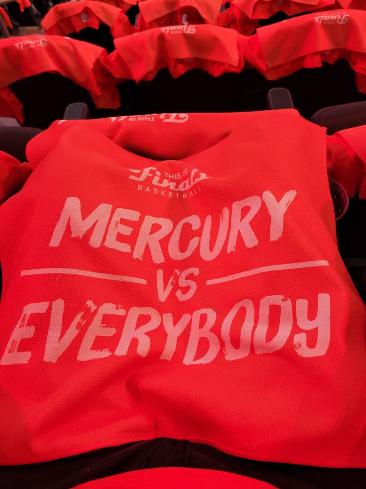 You know what it is? Another towel.