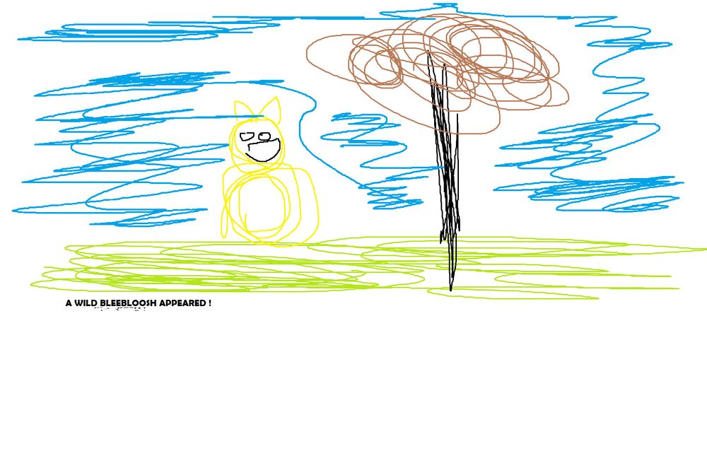 My shit rendition of Pokemon